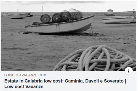 Vacanze estive economiche Calabria